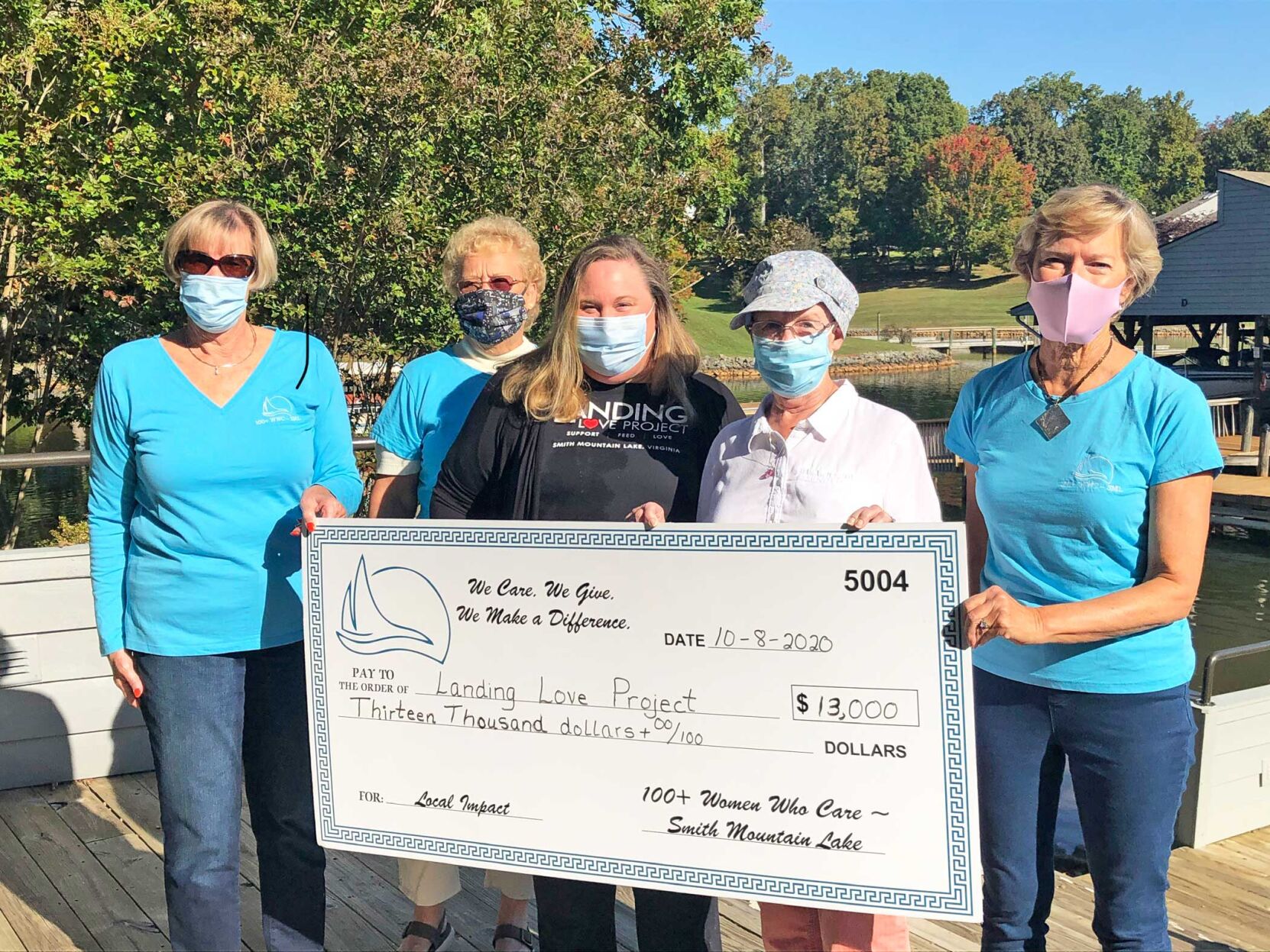 100+ Women Who Care–SML donates $13K